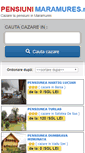 Mobile Screenshot of pensiunimaramures.ro